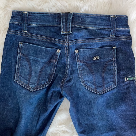Miss Sixty dark blue Jeans with Zippers on the leg - Picture 10 of 12